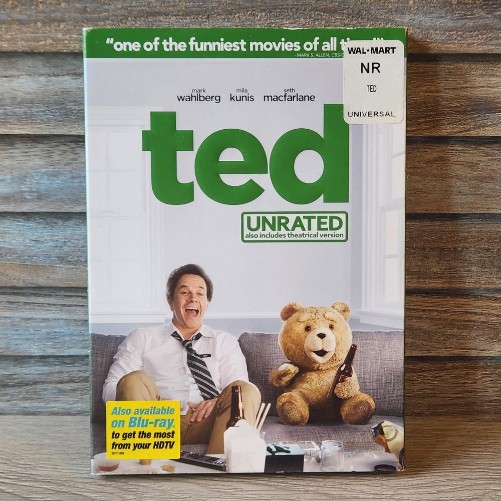 5/$20 Ted dvd Movie Comedy